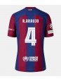 Barcelona Ronald Araujo #4 Domácí Dres pro Dámské 2023-24 Krátký Rukáv